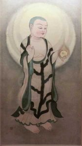 讃佛の頌 穐月明 額 地蔵菩薩 地蔵菩薩-168x300.jpg